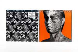Six Rolling Stones vinyl records - 4