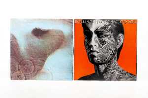 Five Rock and Prog Rock vinyl records - 4
