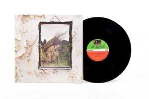 Four Led Zeppelin vinyl records - 2