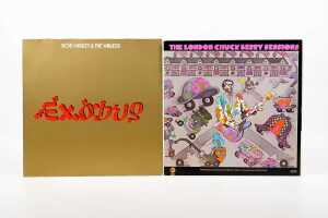 Five Rock, Blues and Reggae vinyl records, including Led Zeppelin - 3