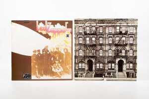 Five Led Zeppelin vinyl records - 3