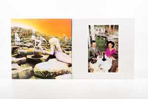 Five Led Zeppelin vinyl records - 4