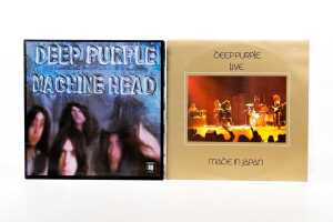 Five Hard Rock and Metal vinyl records - 4