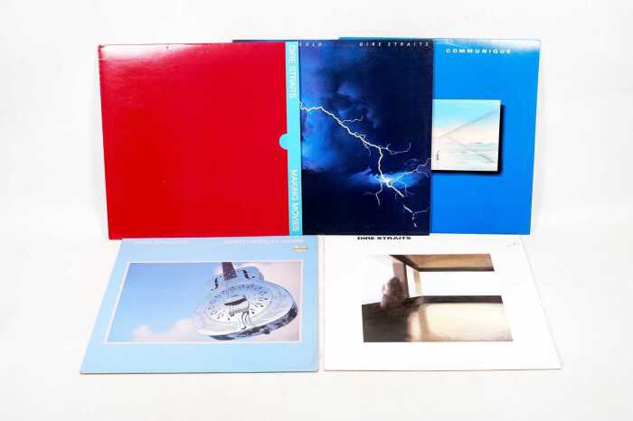Five Dire Straits vinyl records