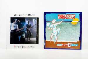 Seven Dire Straits and Gerry Rafferty vinyl records - 3