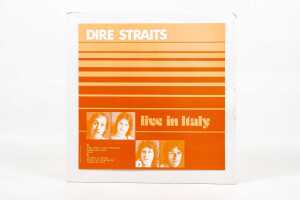 Dire Straits 'Live in Italy' vinyl record - 2