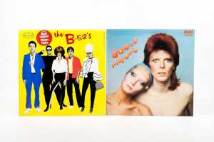 Eight Pop and New Wave vinyl records - 2