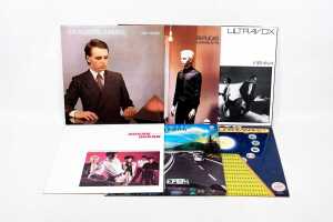 Six Electronic and Synthpop vinyl records