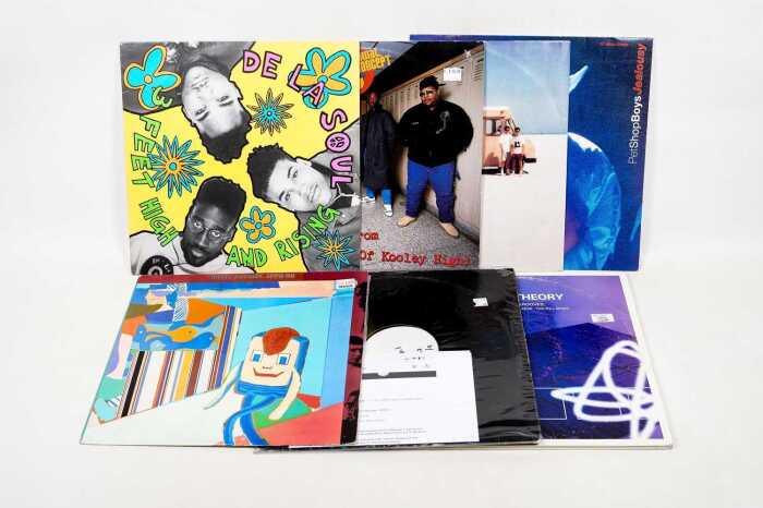 Seven Hip Hop and Electronic vinyl records