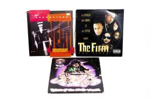 Three '90s Hip Hop vinyl records