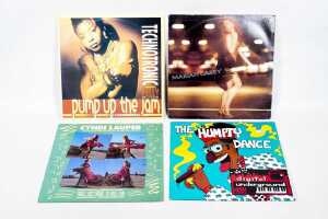 Eleven Pop, Rock and House vinyl records, mostly 12" singles - 2