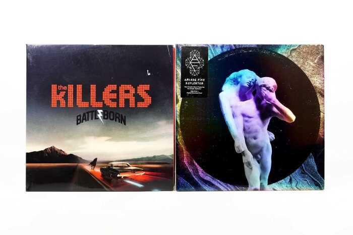 Two Alternative Rock vinyl records