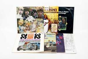 Seven '60s Pop vinyl records
