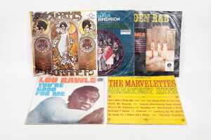 Five Taiwanese pressed Soul Pop vinyl records