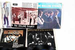 A collection of 1960s Rolling Stones 7" singles and EPs, fourteen in total - 3