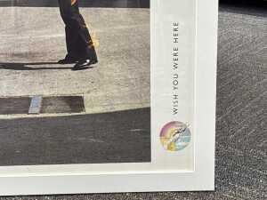 Framed Pink Floyd 'Wish You Were Here' poster - 3