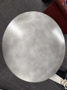 Australian-made Bieemele "Glazuur" round table RRP $3,850 - 4