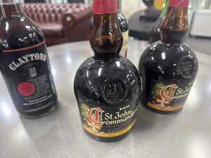 Four bottles of port and a Clayton's mixer - 2