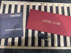 Vintec wine fridge with keys and manuals RRP $1,500 (excluding the alcohol inside) - 3