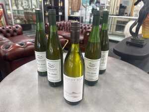 Mixed white wine, five bottles