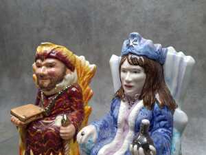 Royal Doulton 'Fire King & Ice Queen' limited edition figures - 2