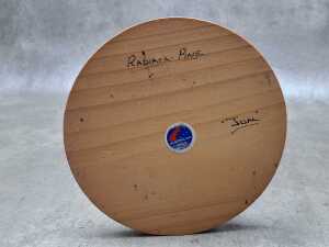 Two turned timber hat blocks - 6
