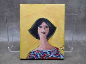 Karen Armstrong, portraits (4). Four acrylic paintings on canvas - 6