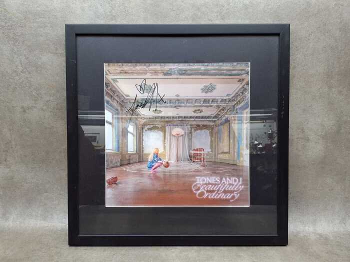 Tones and I 'Beautifully Ordinary' framed art card