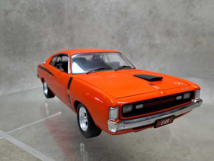 Classic Carlectables Hey Charger! E49 R/T Charger in orange model car