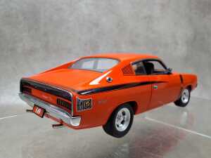 Classic Carlectables Hey Charger! E49 R/T Charger in orange model car - 4