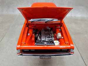Classic Carlectables Hey Charger! E49 R/T Charger in orange model car - 5