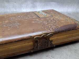 Four antique bound items - 6