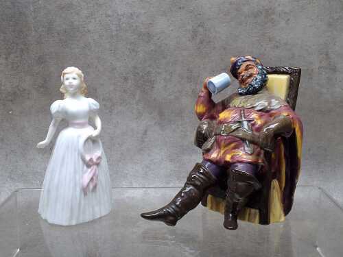 Two Royal Doulton figures