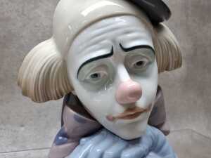 Lladro porcelain clown bust - 2