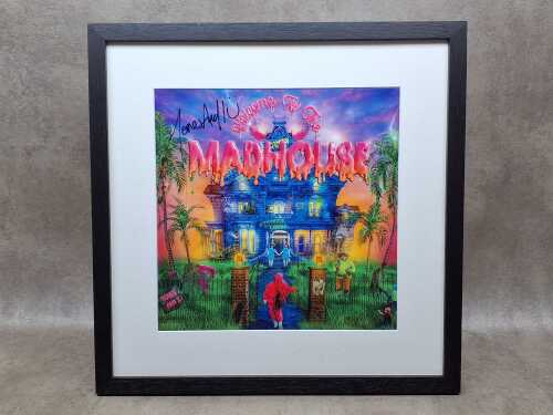 Tone and I 'Welcome to the Madhouse' famed art card