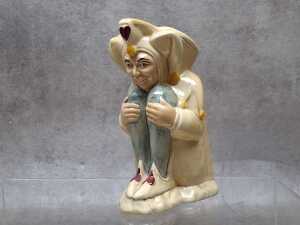 Three Royal Doulton and one H.J.Wood ceramic Jester toby jugs. - 2