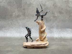 Yaacov Heller's 'Adam & Eve' sculpture