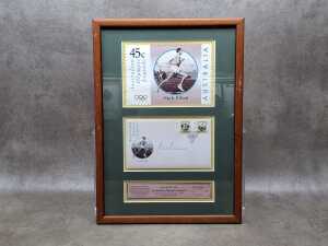 Framed Herb Elliott ' Australian Olympic Legends'