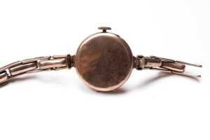 An antique watch in 9 carat yellow gold - 3