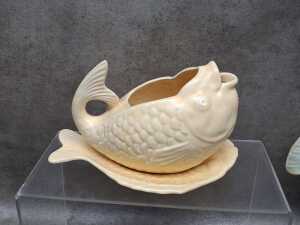 Shorter and Son fish service with sauceboat - 4