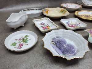 Porcelain pin dishes and trinket boxes - 5