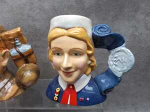 Collection of four Royal Doulton character jugs - 2
