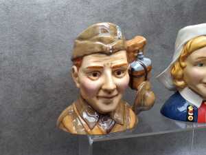 Collection of four Royal Doulton character jugs - 5