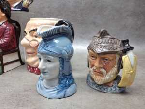 Collection of Toby and character jugs - 4