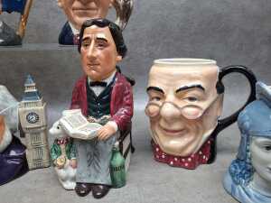 Collection of Toby and character jugs - 5