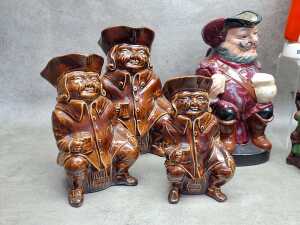 Collection of Toby and character jugs - 2