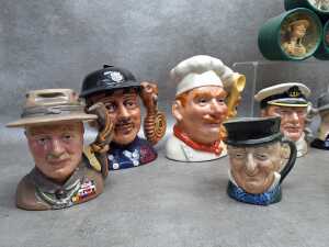 Collection of Toby and character jugs - 2