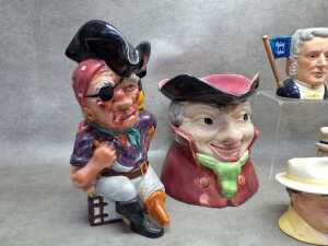 Collection of Toby and character jugs - 2