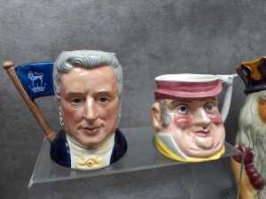 Collection of Toby and character jugs - 4