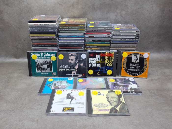 Jazz CDs, including Dutch Jazz Archive, Verve and Atlantic